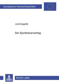 Der Sporttrainervertrag