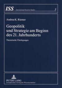 Geopolitik und Strategie am Beginn des 21. Jahrhunderts