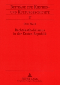 Rechtskatholizismus in der Ersten Republik
