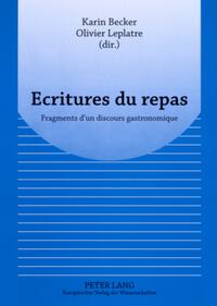 Ecritures du repas