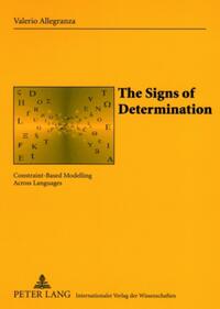 The Signs of Determination