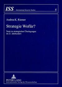 Strategie Wofür?