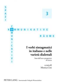 I verbi sintagmatici in italiano e nelle varietà dialettali