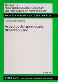 Aspectos del aprendizaje del vocabulario