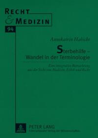 Sterbehilfe – Wandel in der Terminologie