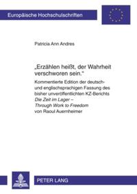 «Erzählen heißt, der Wahrheit verschworen sein.»