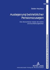 Auslagerung betrieblicher Pensionszusagen