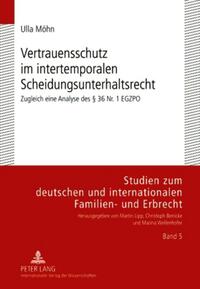 Vertrauensschutz im intertemporalen Scheidungsunterhaltsrecht