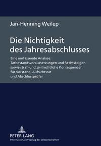 Die Nichtigkeit des Jahresabschlusses