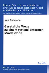 Gesetzliche Wege zu einem systemkonformen Mindestlohn