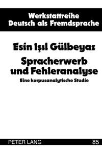 Spracherwerb und Fehleranalyse