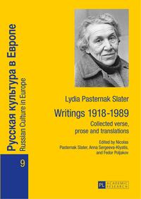 Lydia Pasternak Slater: Writings 1918–1989