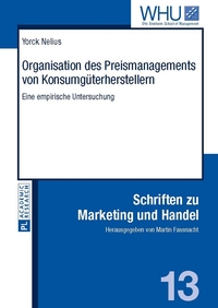 Organisation des Preismanagements von Konsumgüterherstellern