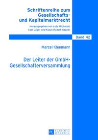 Der Leiter der GmbH-Gesellschafterversammlung