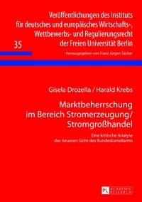 Marktbeherrschung im Bereich Stromerzeugung/Stromgroßhandel