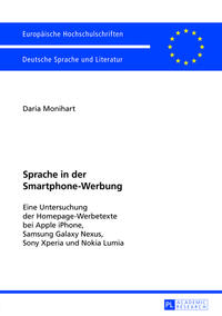 Sprache in der Smartphone-Werbung