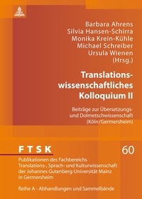 Translationswissenschaftliches Kolloquium II