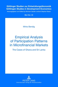 Empirical Analysis of Participation Patterns in Microfinancial Markets