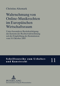 Wahrnehmung von Online-Musikrechten im Europäischen Wirtschaftsraum