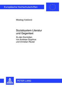 Sozialsystem Literatur und Gegentext