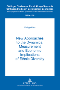 New Approaches to the Dynamics, Measurement and Economic Implications of Ethnic Diversity