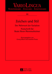 Zeichen und Stil