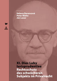 XI. Dies Luby Iurisprudentiae