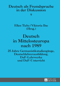 Deutsch in Mittelosteuropa nach 1989