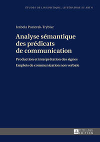 Analyse sémantique des prédicats de communication