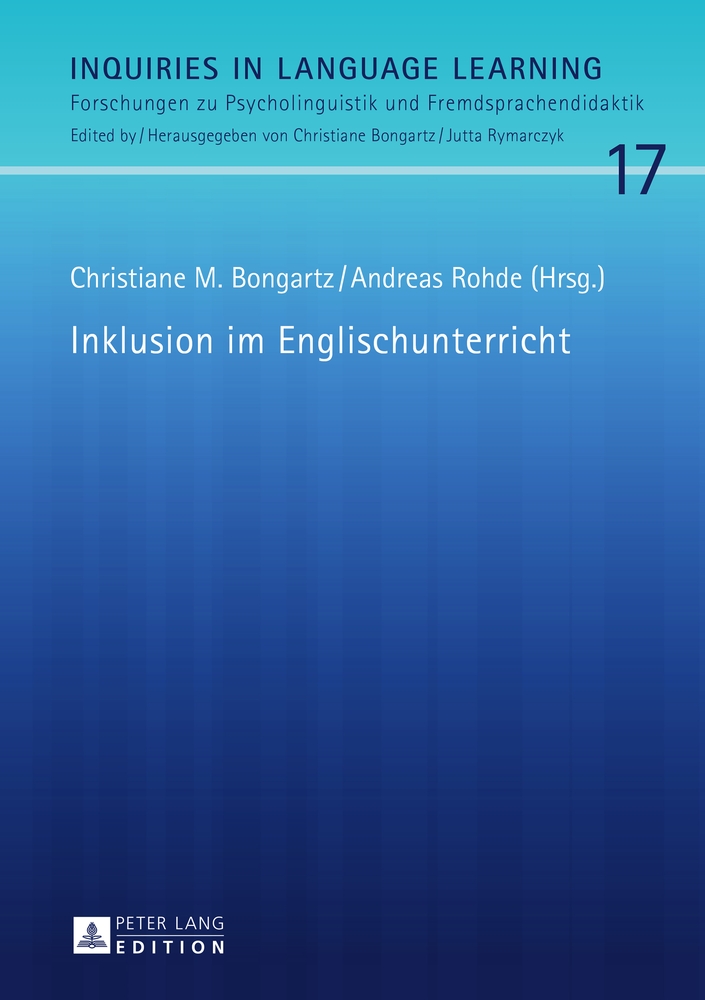 Cover-Abbildung für Inklusion im Englischunterricht (Hardcover) (99999---978-3-631-66021-8)