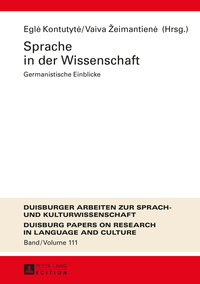 Sprache in der Wissenschaft