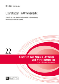 Lizenzketten im Urheberrecht