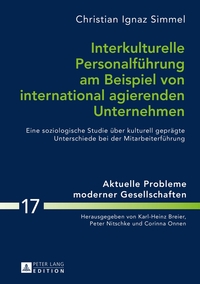 Interkulturelle Personalführung am Beispiel von international agierenden Unternehmen