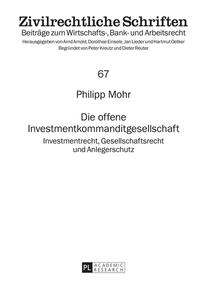 Die offene Investmentkommanditgesellschaft