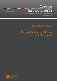 Die unselbständige Stiftung in der Insolvenz