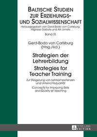 Strategien der Lehrerbildung / Strategies for Teacher Training