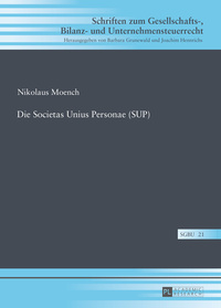 Die Societas Unius Personae (SUP)