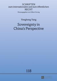 Sovereignty in China’s Perspective