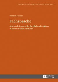 Fachsprache