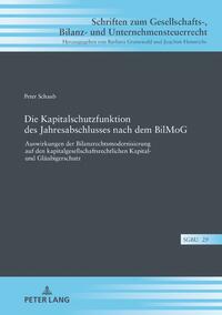 Die Kapitalschutzfunktion des Jahresabschlusses nach dem BilMoG