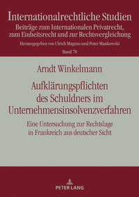 Aufklärungspflichten des Schuldners im Unternehmensinsolvenzverfahren