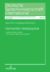 Germanistik: intradisziplinär