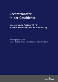 Rechtstransfer in der Geschichte