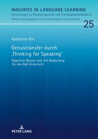 Genustransfer durch «Thinking for Speaking»