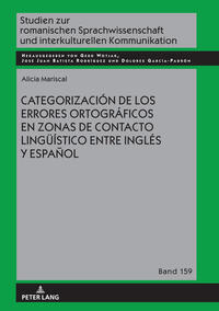 Categorización de los errores ortográficos en zonas de contacto lingüístico entre inglés y español