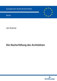 Die Nacherfüllung des Architekten