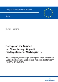 Korruption im Rahmen der Verordnungstätigkeit niedergelassener Vertragsärzte