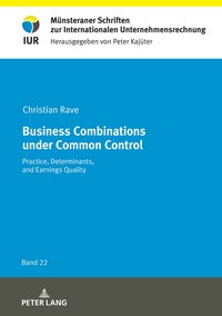 Business Combinations under Common Control