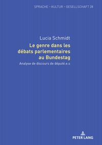 Le genre dans les débats parlementaires au Bundestag