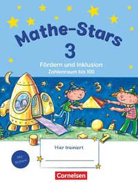 Cover-Abbildung für Mathe-Stars - Fördern und Inklusion - 3. Schuljahr (Softcover/Paperback) (99999---978-3-637-02563-9)